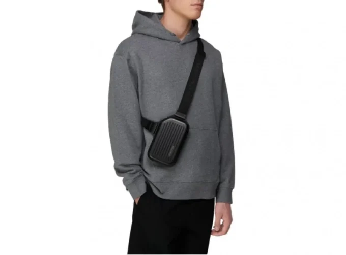 Bolso bandolera de aluminio Bolso bandolera de aluminio
