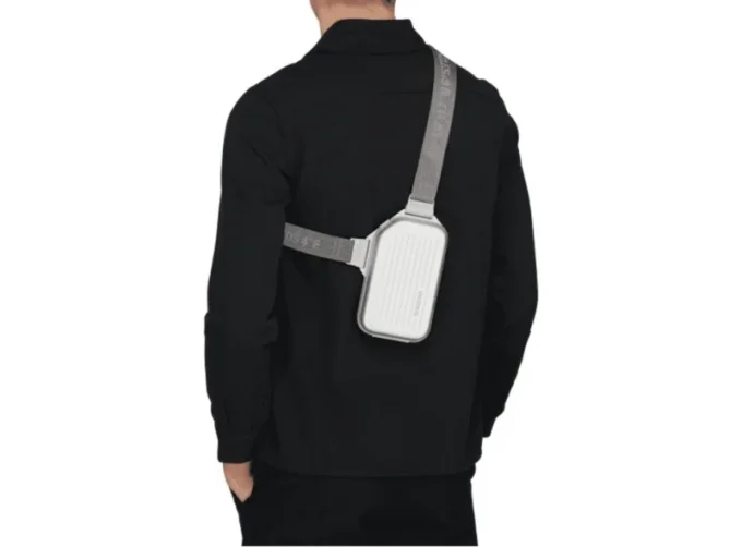 Bolso bandolera de aluminio Bolso bandolera de aluminio