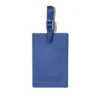 Etiquetas de equipaje personalizadas de cuero azul océano Etiquetas de equipaje personalizadas de cuero azul océano