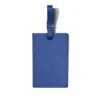 Etiquetas de equipaje personalizadas de cuero azul océano Etiquetas de equipaje personalizadas de cuero azul océano