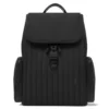 Flap grande en nailon y cuero Mochila Flap grande en nailon y cuero Mochila