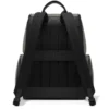 Flap grande en nailon y cuero Mochila