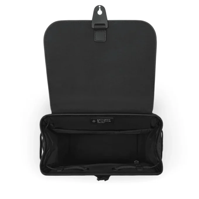 Flap grande en nailon y cuero Mochila Flap grande en nailon y cuero Mochila