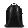 Mochila mediana de cuero y lona Mochila mediana de cuero y lona