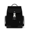 Never Still Small Flap en Leder & Canvas Rucksack Never Still Small Flap en Leder & Canvas Rucksack