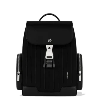 Never Still Small Flap en Leder & Canvas Rucksack