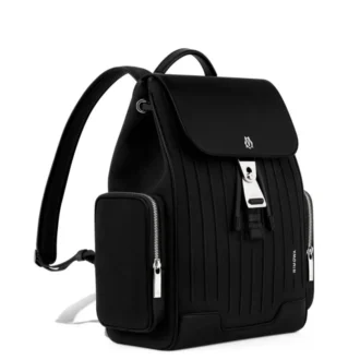 Never Still Small Flap en Leder & Canvas Rucksack