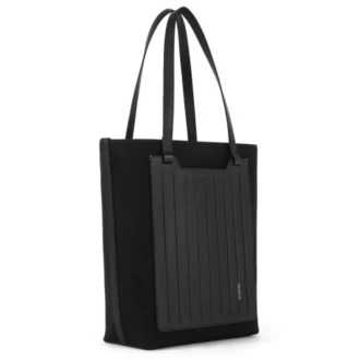 Never Still Vertical en cuero y lona TrageBags
