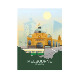 Pegatina de Melbourne Pegatinas para equipaje