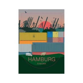 Pegatinas para equipaje de Hamburgo
